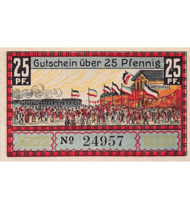 ALLEMAGNE, SÜDERBRARUP - 25 PFENNIG