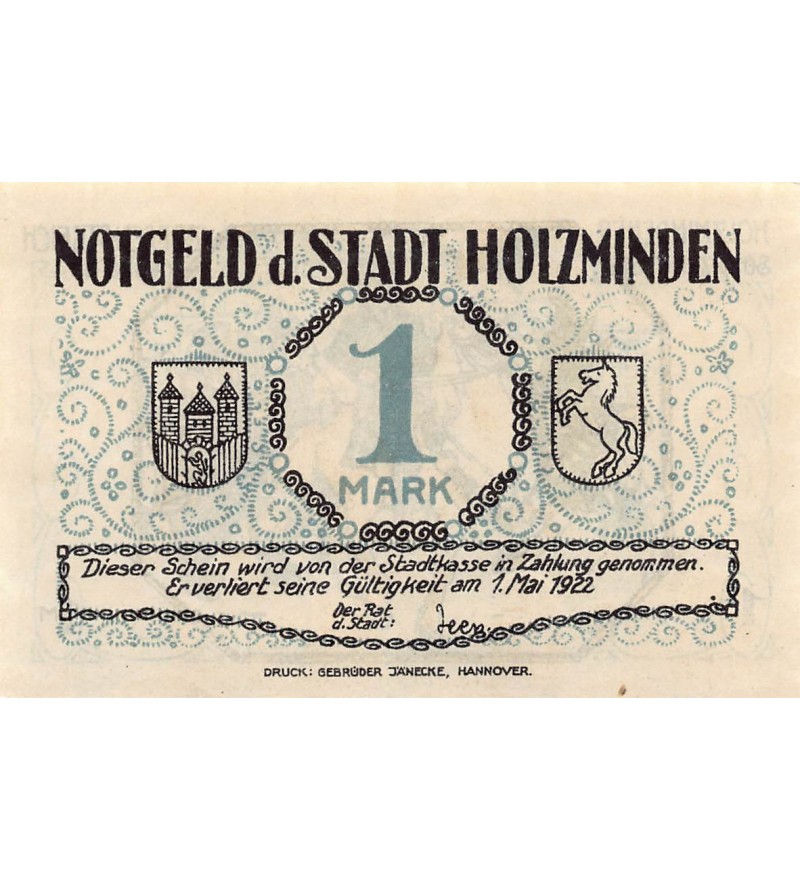 Allemagne 1 mark 1921