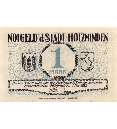 Allemagne 1 mark 1921