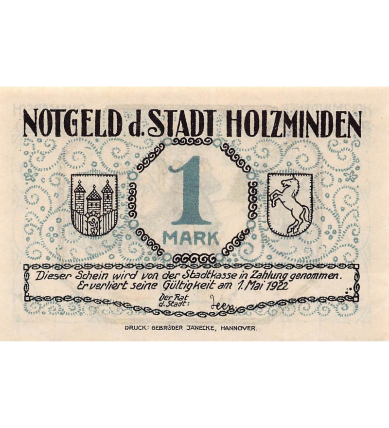 Allemagne 1 mark 1921