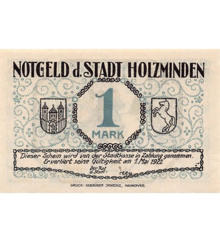 Allemagne 1 mark 1921