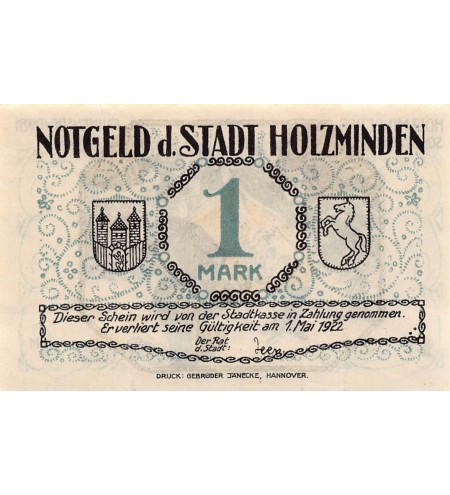 Allemagne 1 mark 1921