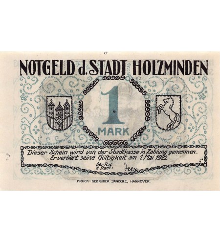 Allemagne 1 mark 1921