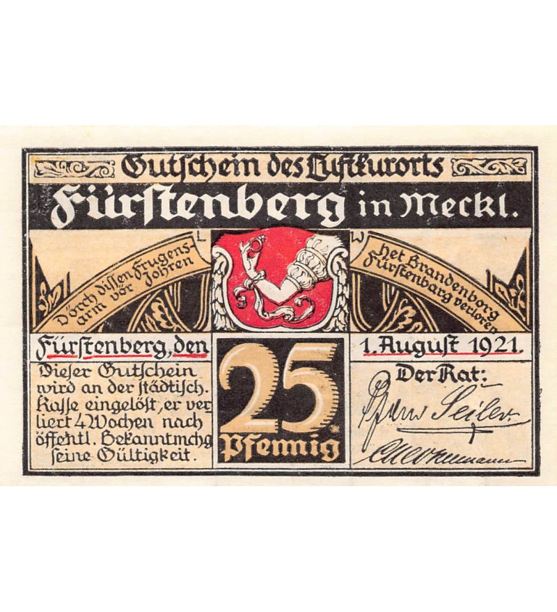 Allemagne 25 pfennig 1921