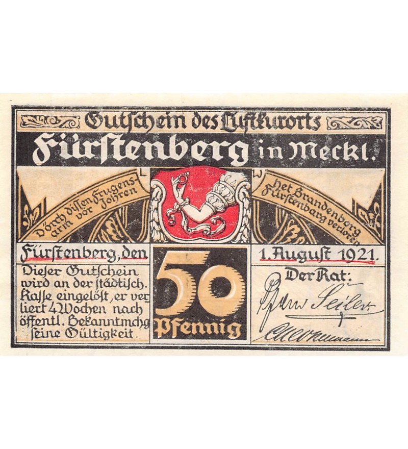 Allemagne 50 pfennig 1921