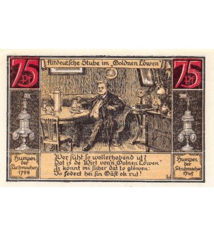 Allemagne 75 pfennig 1921 2