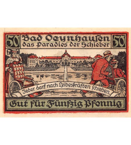 ALLEMAGNE, BAD OEYNHAUSEN - 50 PFENNIG