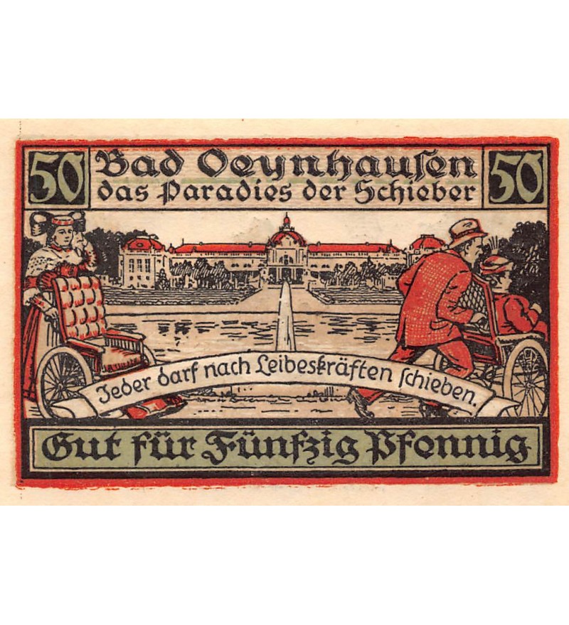 ALLEMAGNE, BAD OEYNHAUSEN - 50 PFENNIG