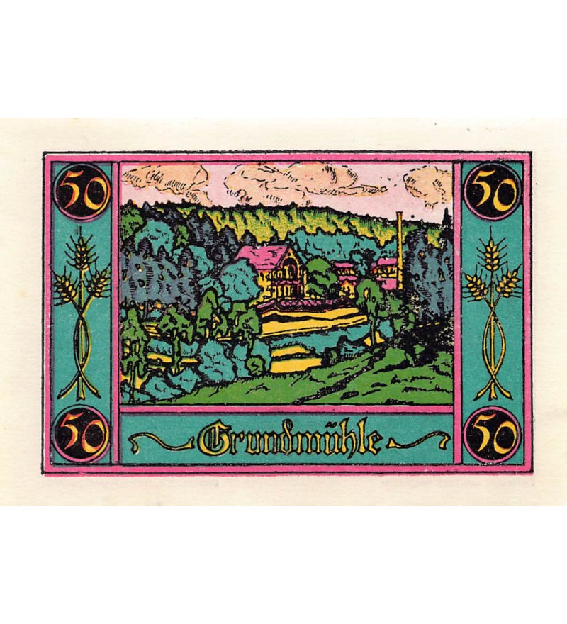 ALLEMAGNE, MARKTSCHORGAST - 50 PFENNIG 1921