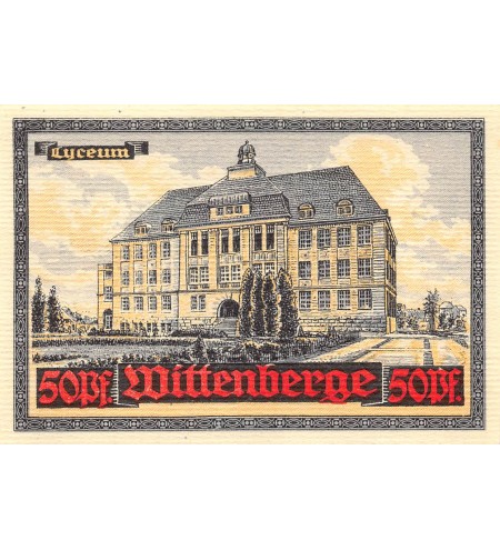 ALLEMAGNE, WITTENBERGE - 50 PFENNIG