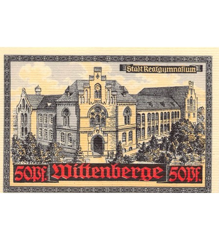ALLEMAGNE, WITTENBERGE - 50 PFENNIG