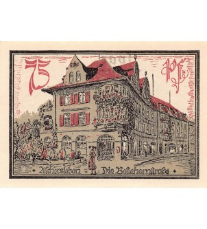 ALLEMAGNE, ASCHERSLEBEN - 75 PFENNIG 1921