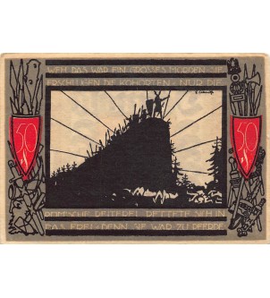 ALLEMAGNE, DETMOLD - 50 PFENNIG 1920