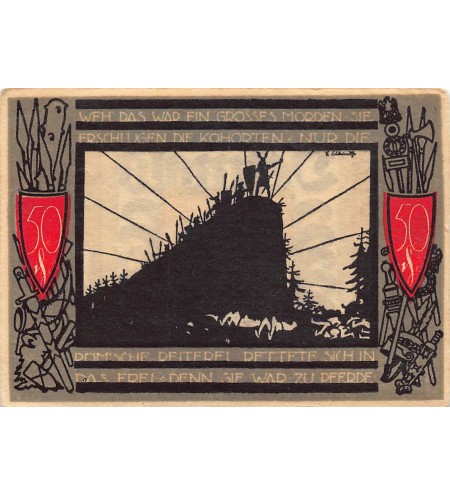 ALLEMAGNE, DETMOLD - 50 PFENNIG 1920