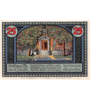 ALLEMAGNE, KRÖLPA - 25 PFENNIG 1921 2