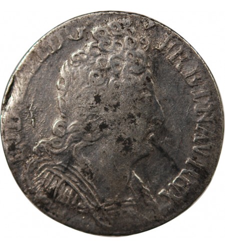 LOUIS XIV﻿ - 1/10 ECU AUX TROIS COURONNES 1711 X AMIENS