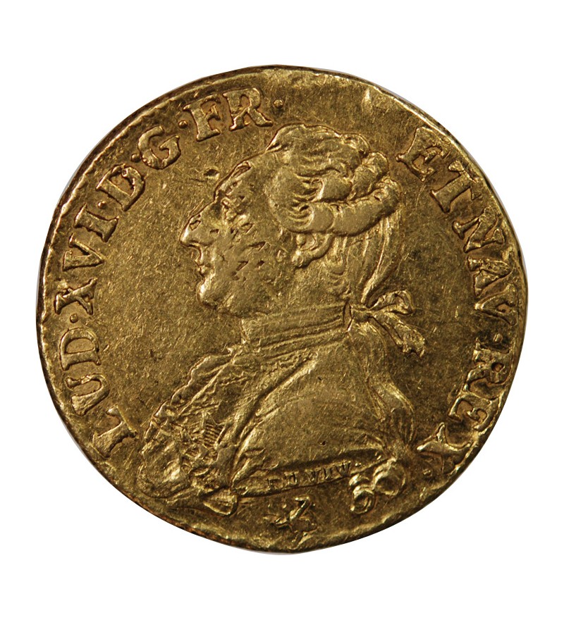LOUIS XVI - LOUIS D'OR AUX PALMES 1774 A PARIS R4