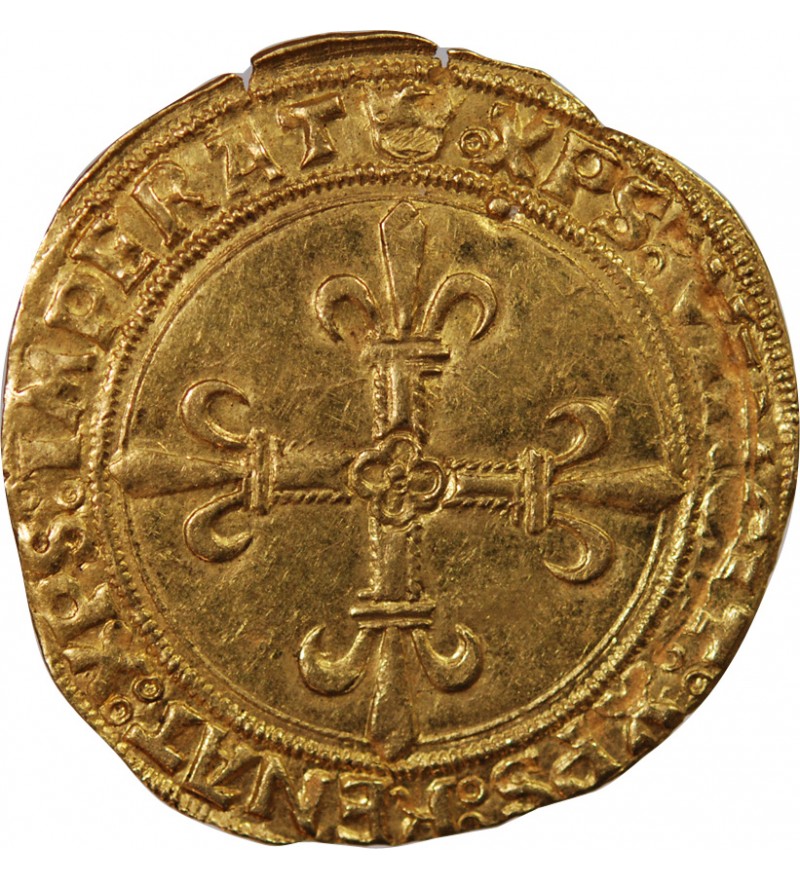 FRANCOIS Ier - ECU D'OR AU SOLEIL DU DAUPHINE 1519