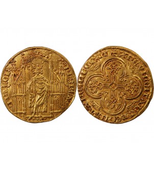 PHILIPPE VI DE VALOIS - ROYAL D'OR 1328 / 1350 ﻿ 2