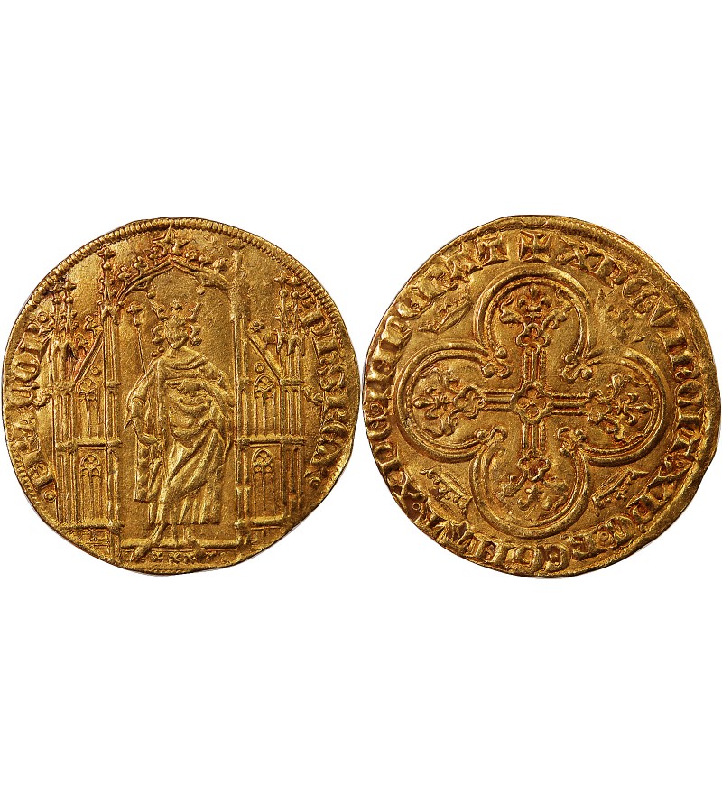PHILIPPE VI DE VALOIS - ROYAL D'OR 1328 / 1350 ﻿
