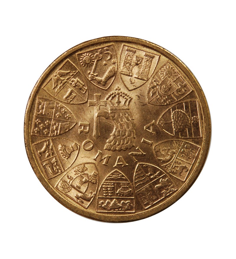 ROUMANIE, MICHEL II - 20 LEI OR 1944 BUCAREST