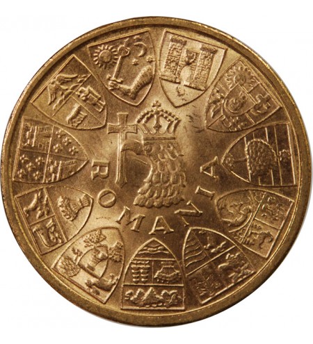 ROUMANIE, MICHEL II - 20 LEI OR 1944 BUCAREST