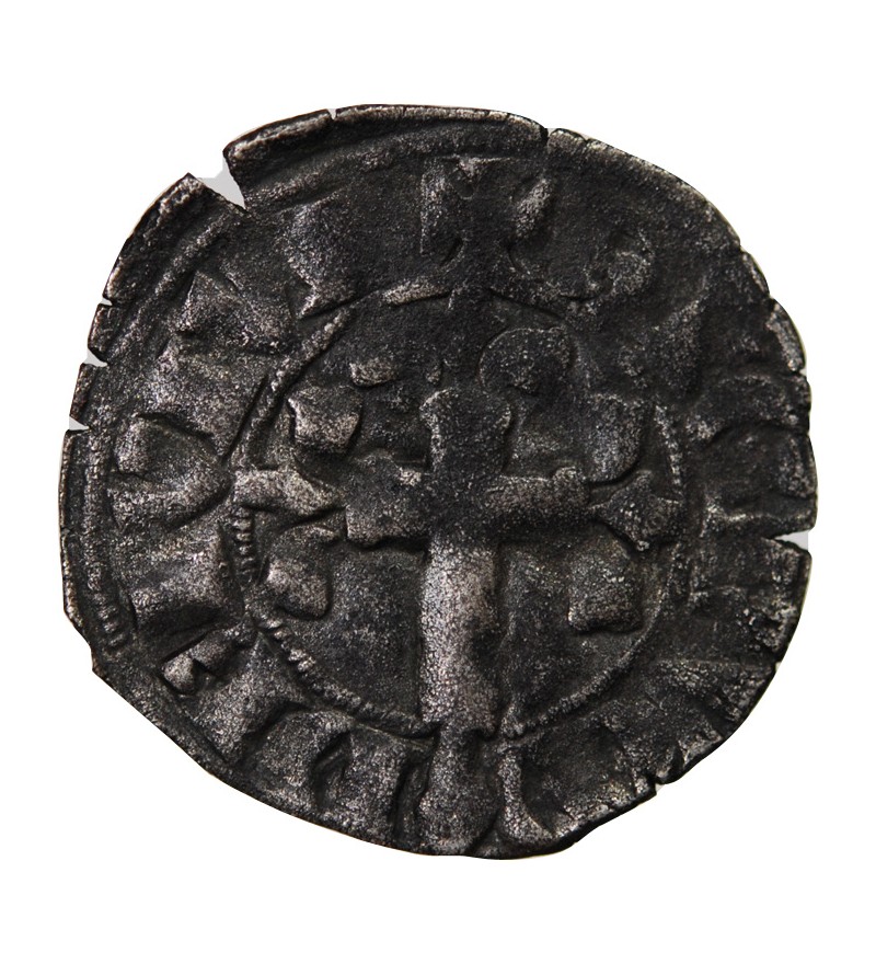 DUCHÉ DE BRETAGNE, JEAN III LE BON - DOUBLE DENIER 1312 / 1341