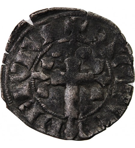 DUCHÉ DE BRETAGNE, JEAN III LE BON - DOUBLE DENIER 1312 / 1341