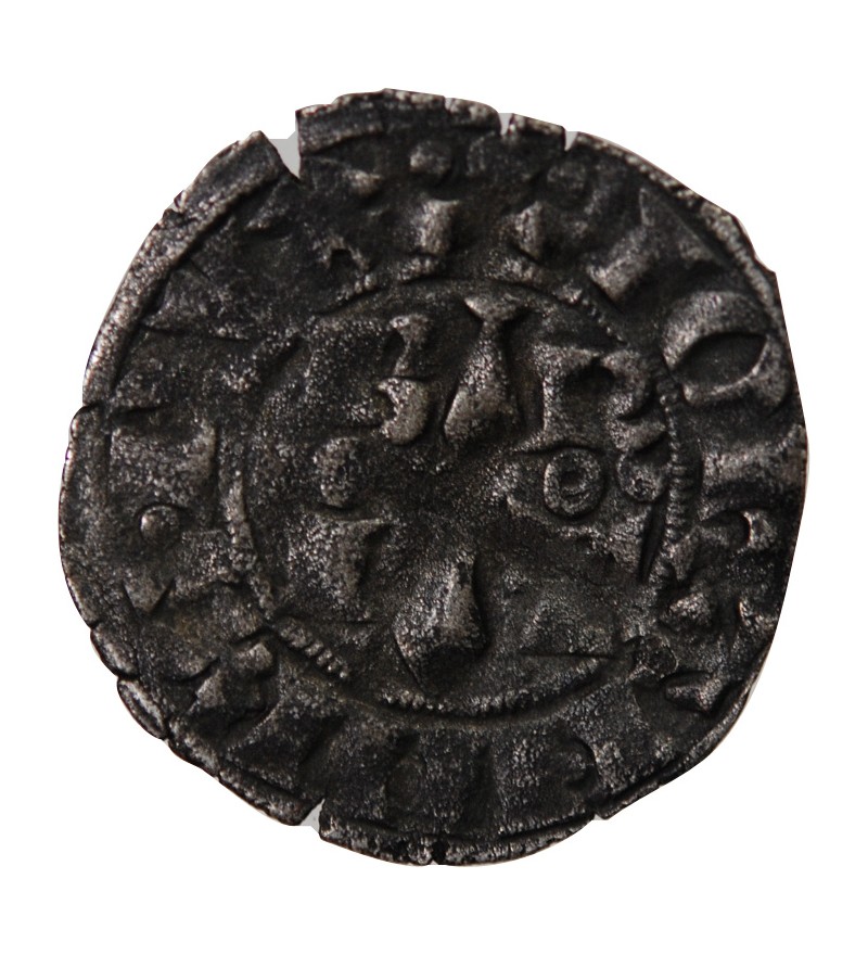 DUCHÉ DE BRETAGNE, JEAN III LE BON - DOUBLE DENIER 1312 / 1341