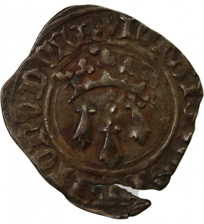 DUCHÉ DE BRETAGNE, JEAN V - FLORETTE 1399 / 1442 NANTES