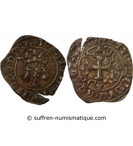 DUCHÉ DE BRETAGNE, JEAN V - FLORETTE 1399 / 1442 NANTES