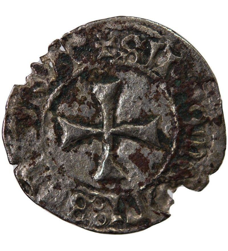 DUCHÉ DE BRETAGNE, FRANCOIS I et II - BLANC A LA TARGE 1442 / 1488 RENNES