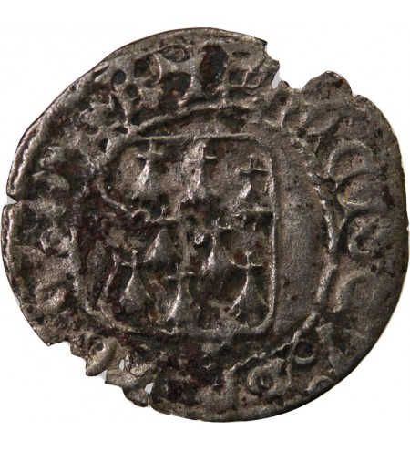 DUCHÉ DE BRETAGNE, FRANCOIS I et II - BLANC A LA TARGE 1442 / 1488 RENNES