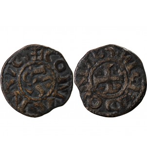 DUCHÉ DE BRETAGNE, CONAN III - DENIER 1112 / 1148 RENNES 2