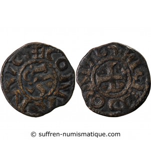 DUCHÉ DE BRETAGNE, CONAN III - DENIER 1112 / 1148 RENNES