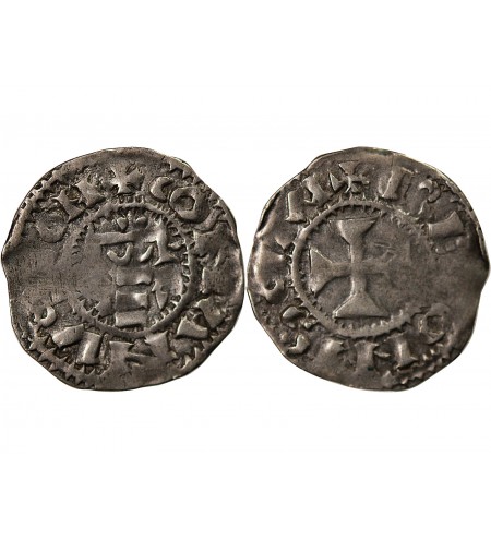 DUCHÉ DE BRETAGNE, CONAN II - DENIER 1040 / 1066
