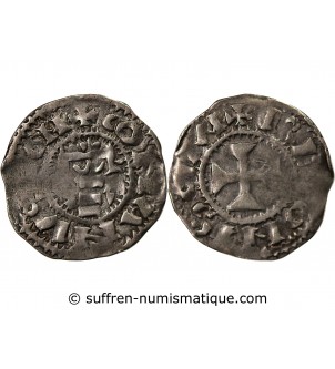 DUCHÉ DE BRETAGNE, CONAN II - DENIER 1040 / 1066