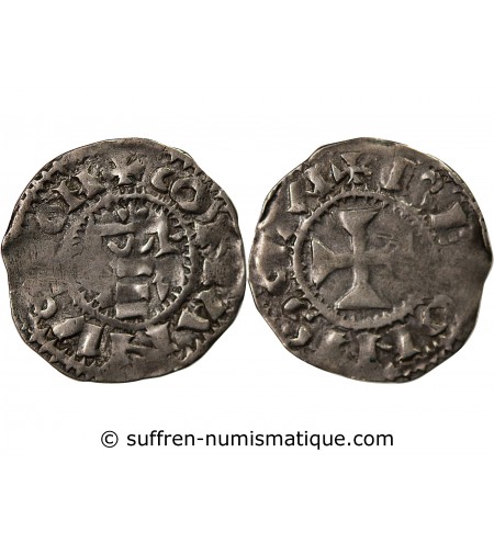 DUCHÉ DE BRETAGNE, CONAN II - DENIER 1040 / 1066