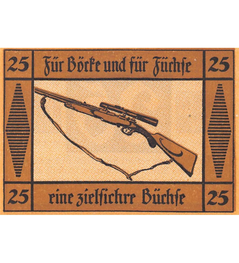 ALLEMAGNE, SUCHSDORF - 25 PFENNIG 1921