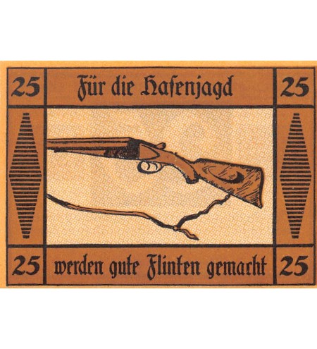 ALLEMAGNE, SUCHSDORF - 25 PFENNIG 1921