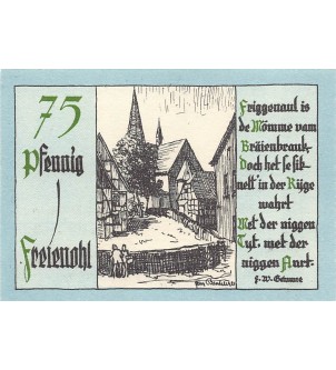ALLEMAGNE, FREIENOHL - 75 PFENNIG