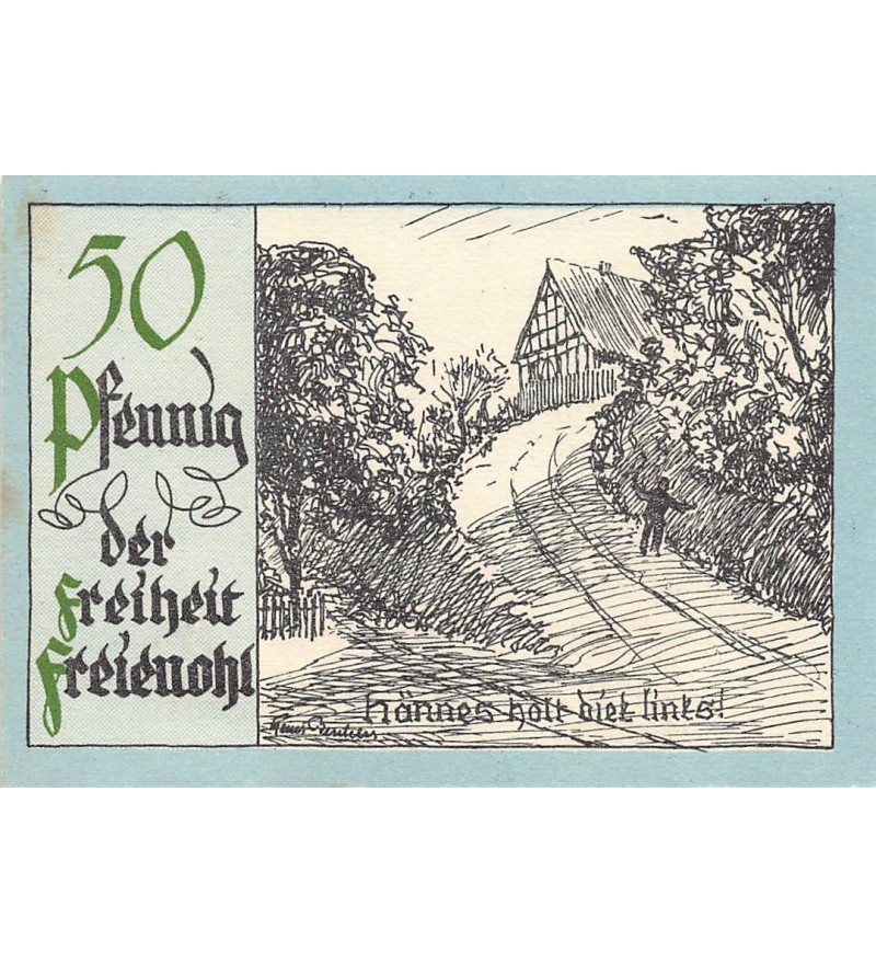 ALLEMAGNE, FREIENOHL - 50 PFENNIG