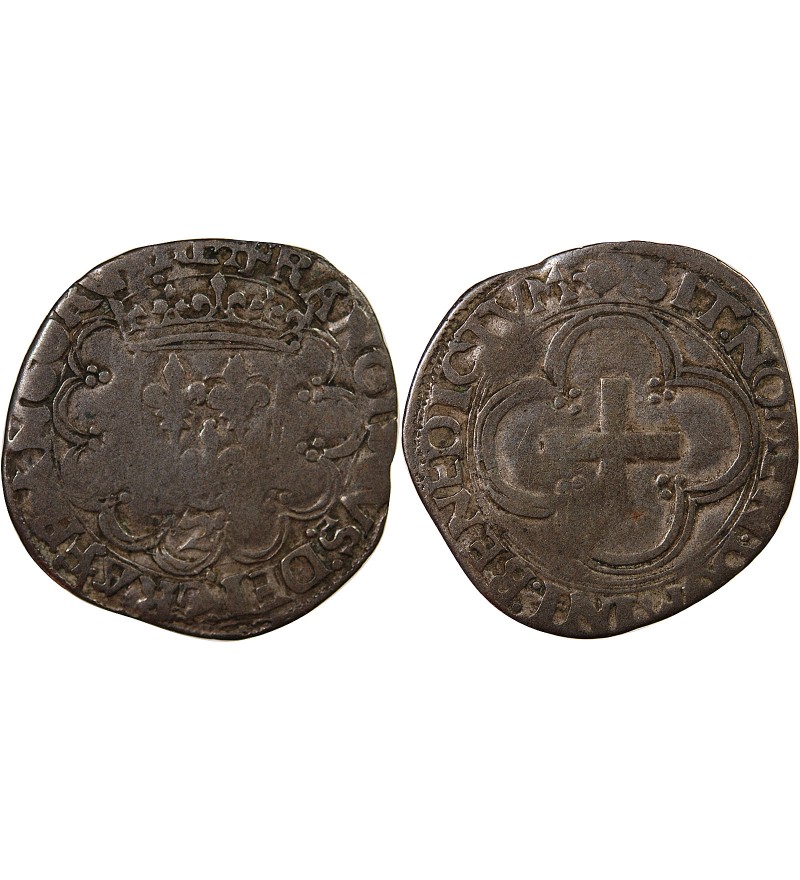 FRANCOIS Ier - DOUZAIN A LA CROISETTE 1515 / 1547 RENNES