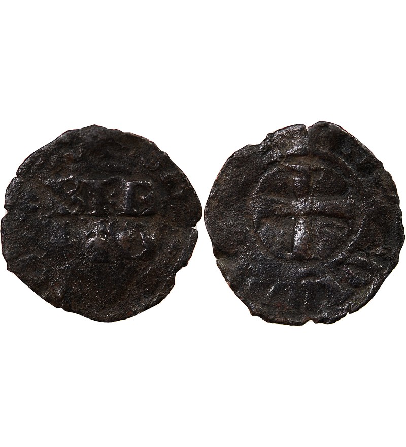 DUCHÉ DE BRETAGNE, JEAN DE MONTFORT - DENIER 1341 / 1345