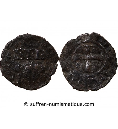 DUCHÉ DE BRETAGNE, JEAN DE MONTFORT - DENIER 1341 / 1345