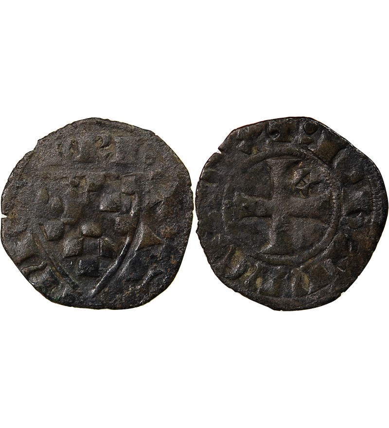 DUCHÉ DE BRETAGNE, JEAN III LE BON - DENIER 1312 / 1341