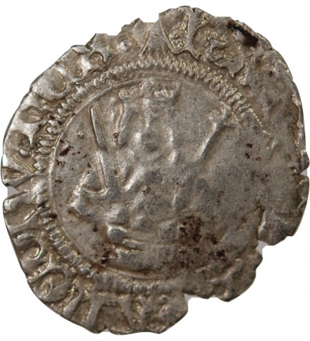 DUCHÉ DE BRETAGNE, CHARLES VIII - HARDI 1483 / 1498 NANTES