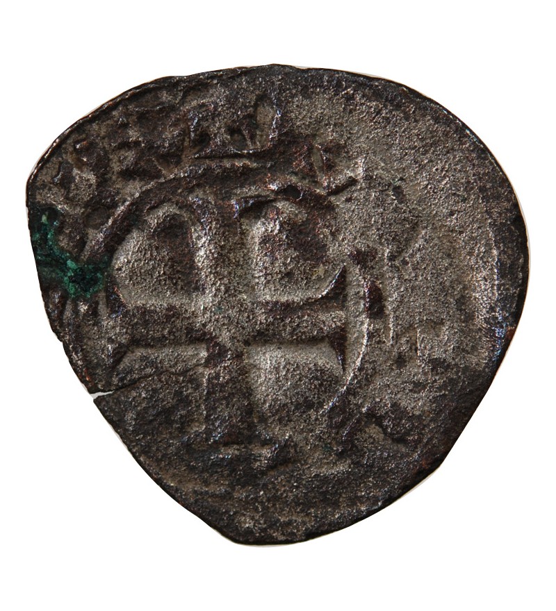 DUCHÉ DE BRETAGNE, CHARLES DE BLOIS - DENIER 1341 / 1364 NANTES