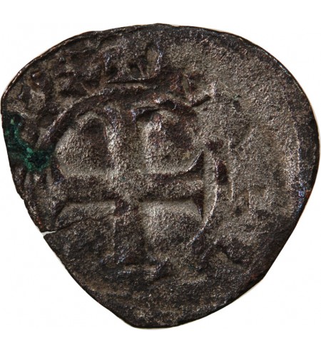 DUCHÉ DE BRETAGNE, CHARLES DE BLOIS - DENIER 1341 / 1364 NANTES