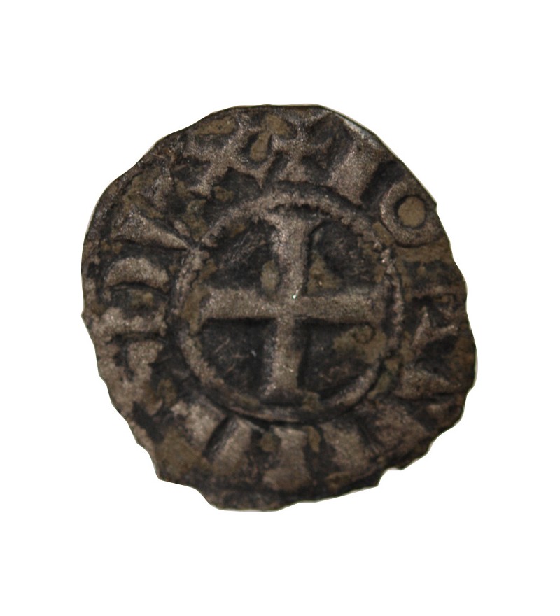 DUCHÉ DE BRETAGNE, JEAN Ier LE ROUX - OBOLE 1237 / 1286 VANNES